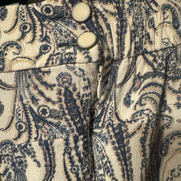 Anthropologie Paisley Print Balloon Harem Pants - Picture 4 of 8